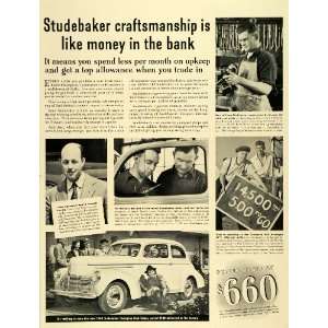  1939 Ad Studebaker Corp Champion Club Sedan Automobile Lou 