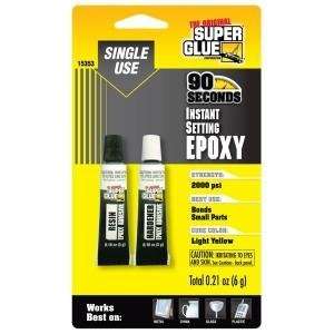  Super Glue 90 Second Instant Setting Epoxy