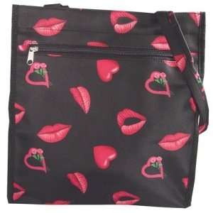  Large Lips & Hearts Bag 