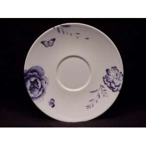  Jasper Conran China Blue Butterfly Saucers Only: Kitchen 