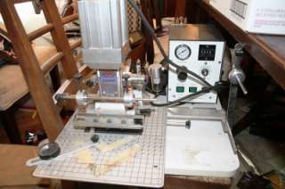 Howard Personalizer Imprinting Stamper 45PN Machine Foil Pneumatic 