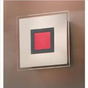 Gamma Delta Group Coloring Red Ceiling / Wall Lamp  
