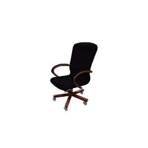   Remedy Vinyl High Back Office Chair, Mesa (Black): Office Products