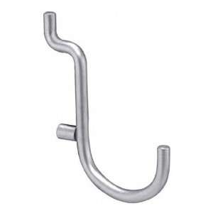   819520   1 Zinc Plated(2C) Curved Pegboard Hook