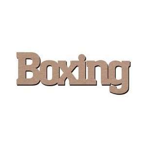  Leaky Shed Studio   Sport Collection   Chipboard Words   Boxing 