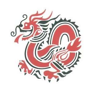 Rubber Stampede Rubber Stamp Chinese Dragon:  Home 