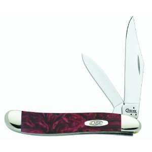   Pocket Knife with Stainless Steel Blades, Red and Black Mixed Corelon