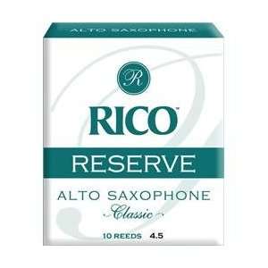  Rico Reserve Classic Alto Saxophone Reeds Strength 4.5 