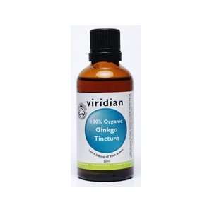 Viridian Ginkgo Biloba tincture (Organic) 50ml  Grocery 