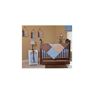 Nursery to Go Baby Boy Blue Crib Bedding Set (Baby Boy 