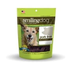  Herbsmith Smiling Dog Dry Roasted Pork Liver Treats 3oz 