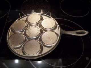 JOTUL Cast Iron Aebleskiver Muffin Biscuit Pancake Pan / Made in 