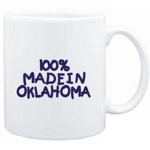    Mug White  100 % MADE IN Oklahoma  Usa States