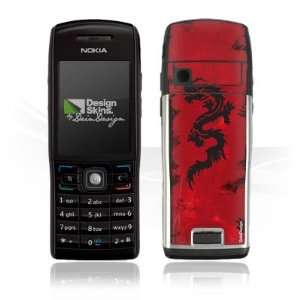   Design Skins for Nokia E50   Dragon Tribal Design Folie Electronics