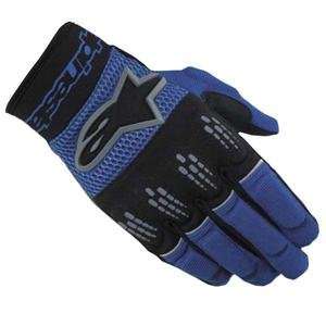  Alpinestars M 4 Street Gloves   3X Large/Blue Automotive