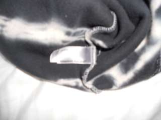 American Apparel Cotton Tye Dye Black Skirt Sz S  