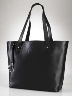 Newbury Leather Classic Tote   Lauren Lauren Handbags   RalphLauren 