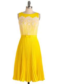  Amour Dress by Eva Franco   Long, Wedding, Vintage Inspired, Yellow 