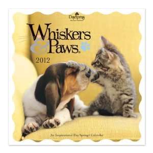  Whiskers & Paws 2012 Wall Calendar (Dayspring 8385 5 