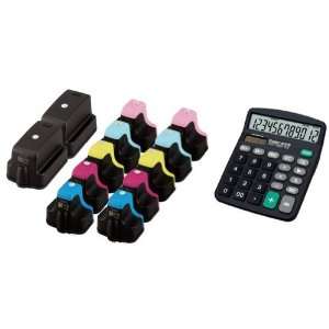  HP 02XL / 02 XL 12 pk (3 black and 2 of each color) + free D@J 12 