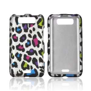   Leopard Silver Hard Rubberized Snap On Shell Case Cover: Electronics
