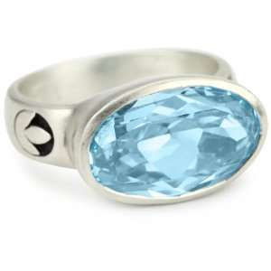  Satya Jewelry Looking Glass Blue Color Sterling Silver 
