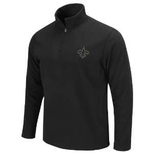 NFL New Orleans Saints Fade Route Adult Long Sleeved 1/4 Zip 