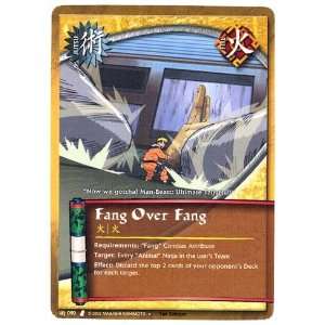   Naruto TCG The Chosen J 090 Fang Over Fang Uncommon Card Toys & Games