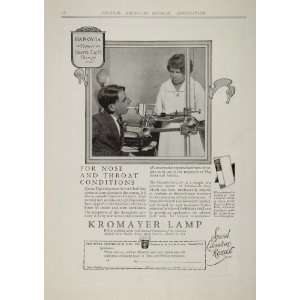   Lamp Hanovia Quartz Light Therapy   Original Print Ad