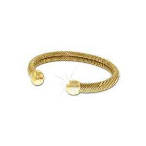  QRay Q2 Milano Mesh Gold Bracelet SIZE MEDIUM Jewelry