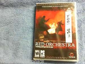 RED ORCHESTRA OSTFRONT 41 45 PC CD ROM sealed package 828068211264 