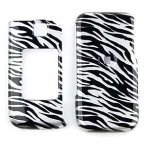 Samsung Alias 2 u750 Transparent Zebra Print Hard Case/Cover/Faceplate 