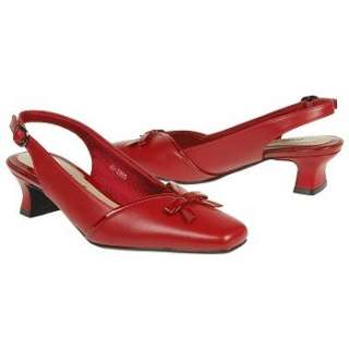 Womens Easy Street Incredible Red Smooth/Patent Shoes 
