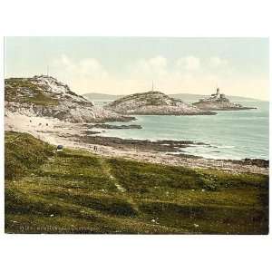   Reprint of Mumbles Head Lighthouse, Mumbles, Wales: Home & Kitchen