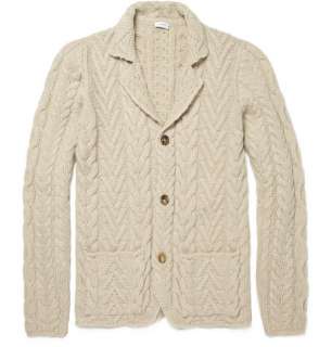  Clothing  Knitwear  Cardigans  Heavyweight Cable 