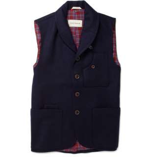   Clothing  Blazers  Waistcoats  Shawl Collar Wool Waistcoat