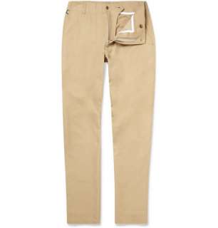   > Trousers > Casual trousers > Cotton Canvas Slim Fit Chinos