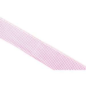  Pink Polka Dot Print Wired Craft, Wedding & Holiday Ribbon 