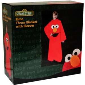  Elmo Throw Blanket with Sleeves 55 x 72 Inches Snuggle 