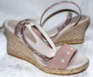 148 Tommy Bahama Espadrille Wedge Sandals Shoes 10  