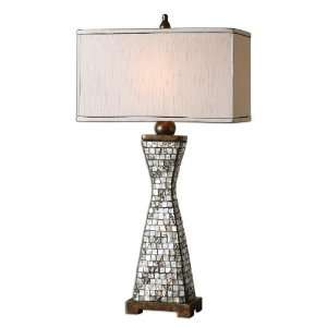  Uttermost 33 Consilina Lamps Small Shell Inlays Accented 