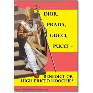  Funny Birthday Card Gucci Pucci Humor Greeting Ron Kanfi 