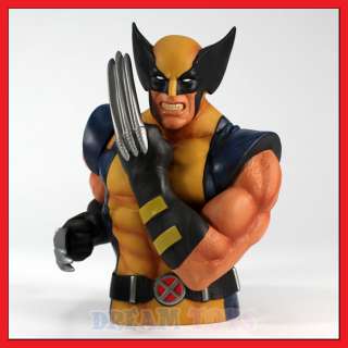 Marvel X men Wolverine 3D Figure Coin Bank Superhero  