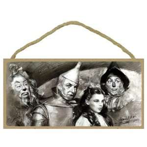 Decorative 10 x 5 Home Wooden Wall Sign Plaque   The Wizard of Oz
