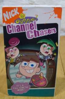 THE FAIRLY ODDPARENTS Channel Chasers VHS VIDEO 097368797833  