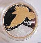 Alaska Mint Totemic Raven Gold Silver Medallion Proof Artikel im 