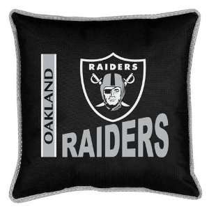   Oakland Raiders (2) SL Bed/Sofa/Couch/Toss Pillows: Sports & Outdoors