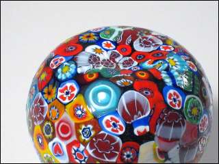 Multi Color Millefiori Künstler Murano Glas Vase #1  