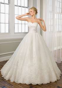 New white/Ivory Wedding Dress Gown Size 6 8 10 12 14 16 18++  
