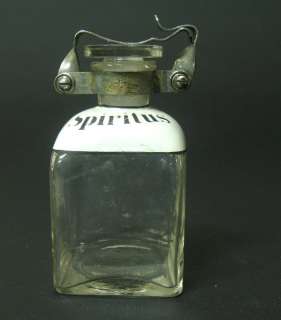 WW2 WWII SPIRIT GERMAN DRGM HAUPTNER GLASS BOTTLE  